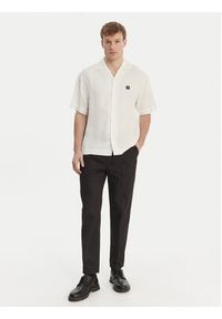 Hugo - HUGO Koszula Espino 50560593 Écru Oversize. Materiał: lyocell #4