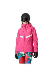 Damska kurtka narciarska z kapturem Helly Hansen Edge 3.0. Typ kołnierza: kaptur. Kolor: czerwony. Sezon: zima. Sport: narciarstwo #1