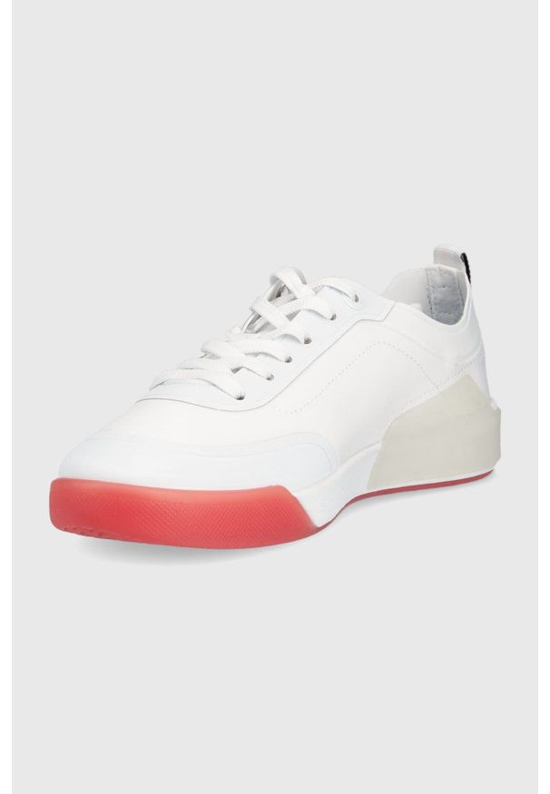TOMMY HILFIGER - Tommy Hilfiger tenisówki kolor biały. Nosek buta: okrągły. Kolor: biały