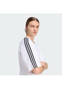 Adidas - adidas T-Shirt adicolor 3-Stripes KD4096 Biały Oversize. Kolor: biały. Materiał: bawełna #3