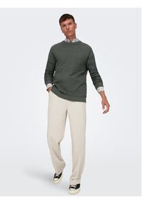 Only & Sons Sweter 22026559 Szary Regular Fit. Kolor: szary. Materiał: syntetyk #8
