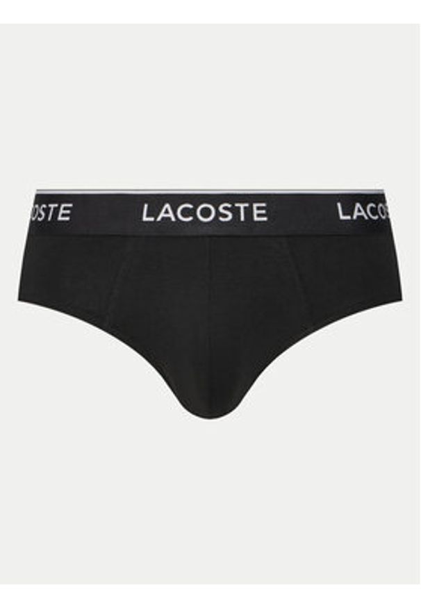 Lacoste Komplet 3 par slipów 8H1293 Kolorowy. Materiał: bawełna. Wzór: kolorowy