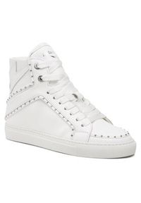 Zadig&Voltaire Sneakersy Zv1747 High Flash Sm SWSN00054 Biały. Kolor: biały. Materiał: skóra