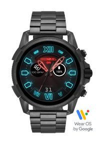 Diesel - Smartwatch DZT2011. Rodzaj zegarka: smartwatch. Kolor: szary. Materiał: materiał #1
