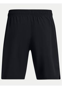 Under Armour Szorty sportowe Ua Woven Wdmk Shorts 1383356-001 Czarny Loose Fit. Kolor: czarny. Materiał: syntetyk. Styl: sportowy #6