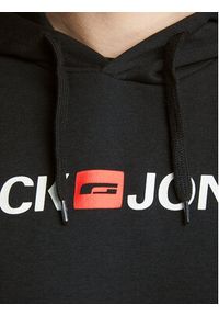 Jack & Jones - Jack&Jones Bluza Corp Old Logo 12137054 Czarny Regular Fit. Kolor: czarny. Materiał: bawełna #3