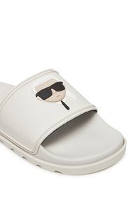 Karl Lagerfeld - KARL LAGERFELD Klapki Kondo Tred KL70905 Biały. Kolor: biały #6