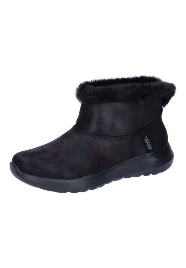 skechers - Buty sportowe Sneakersy damskie, Slip-Ins: On-The-Go - Cozy Dream. Okazja: na co dzień. Kolor: czarny. Sport: turystyka piesza