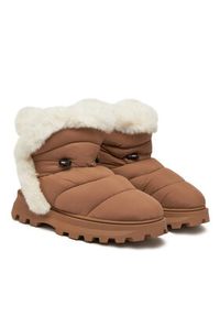 Steve Madden Śniegowce Frostee SM11003424 Brązowy. Kolor: brązowy. Materiał: materiał