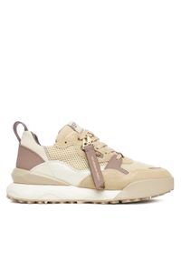 Replay - REPLAY Sneakersy Field W Double 2 GWS9H .000.C0009L Beżowy. Kolor: beżowy. Materiał: zamsz, skóra