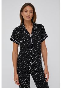 Answear Lab piżama damska kolor czarny. Kolor: czarny. Długość: krótkie #3