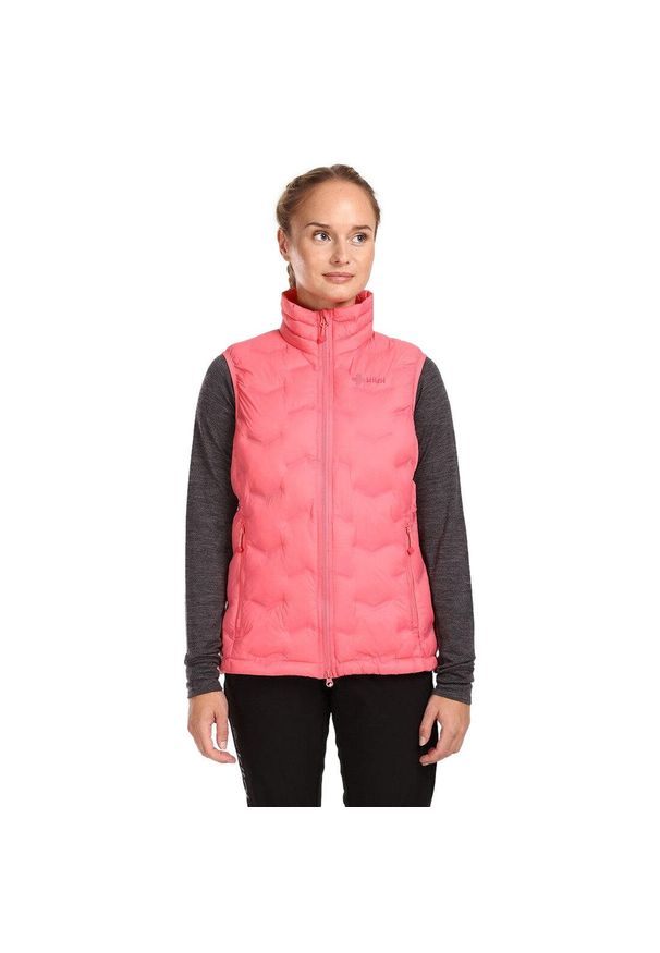Damska kurtka puchowa Kilpi Nai. Kolor: różowy. Materiał: nylon. Sezon: zima. Sport: narciarstwo, turystyka piesza
