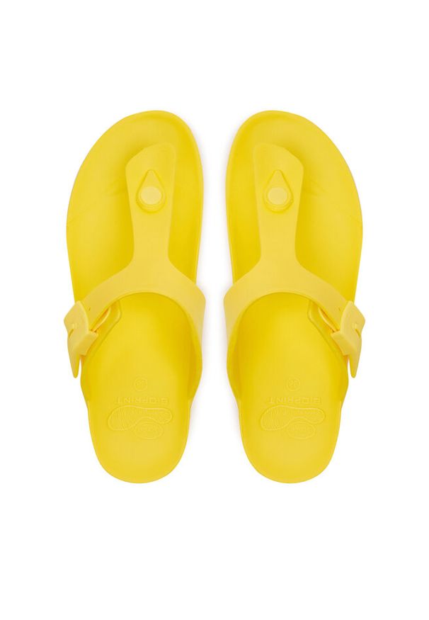 Japonki Scholl. Kolor: żółty