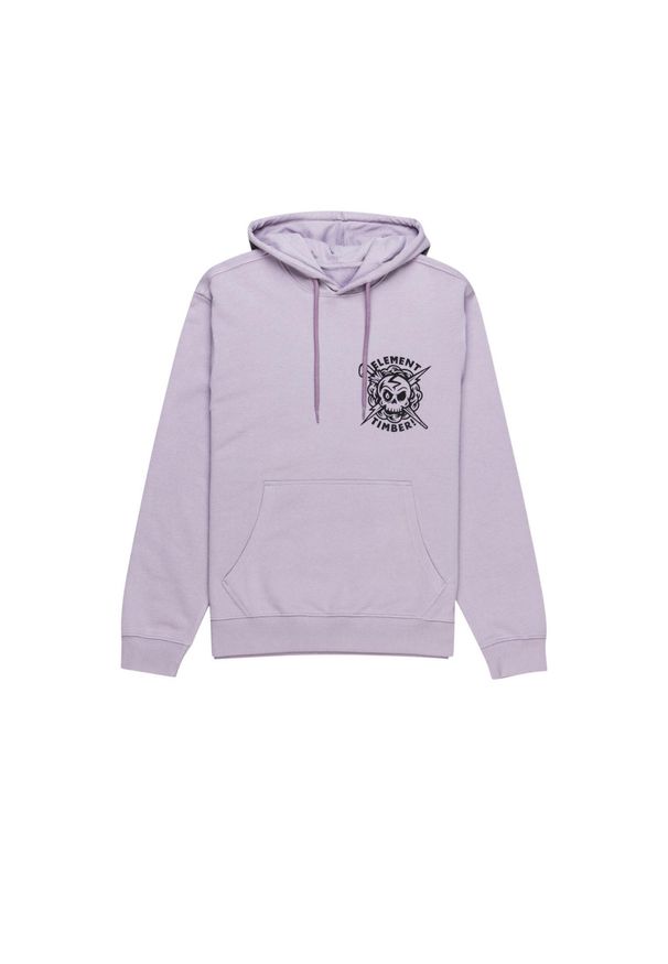Bluza turystyczna męska Element x Timber Passenger. Kolor: fioletowy. Materiał: bawełna. Sport: skateboard