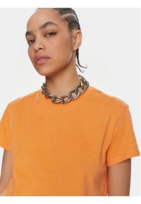 Patrizia Pepe T-Shirt 2M4373/J111-R824 Pomarańczowy Regular Fit. Kolor: pomarańczowy. Materiał: bawełna #5