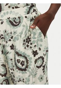 Fransa Spodnie materiałowe 20615422 Zielony Regular Fit. Kolor: zielony. Materiał: wiskoza #2