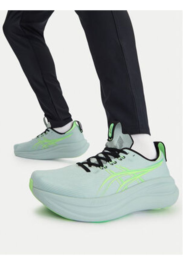 Asics Buty do biegania Gel-Nimbus 28 1011C127 Niebieski. Kolor: niebieski. Materiał: mesh