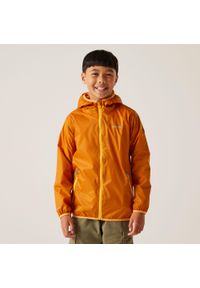 Regatta - Lever II dziecięca wodoodporna turystyczna wodoodporna kurtka. Kolor: pomarańczowy #1
