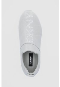 DKNY - Dkny Buty K2163105.PBL kolor szary na płaskiej podeszwie. Nosek buta: okrągły. Kolor: szary. Obcas: na płaskiej podeszwie #4