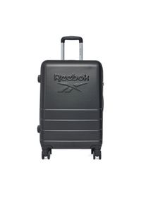 Walizka średnia Reebok. Kolor: czarny
