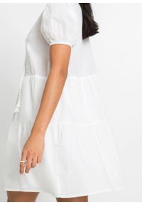 Sukienka boho bonprix biały. Kolor: biały. Materiał: koronka. Styl: boho #5