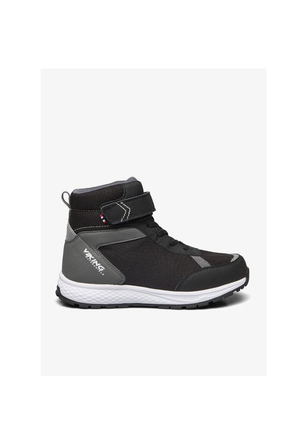 Buty dziecięce Viking Footwear Equip Warm WP 1V. Kolor: czarny. Sport: turystyka piesza