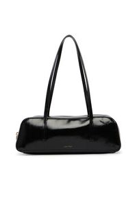 Calvin Klein Torebka Foil Logo Glossy Bauletto LV04F3638G Czarny. Kolor: czarny. Materiał: skórzane #2