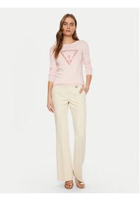 Guess Bluzka W5RR39 Z2NQ2 Różowy Regular Fit. Kolor: różowy. Materiał: wiskoza #4
