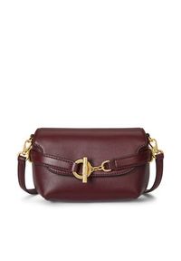 Lauren Ralph Lauren - LAUREN RALPH LAUREN Torebka 431P04297004 Bordowy. Kolor: czerwony. Materiał: skórzane #5