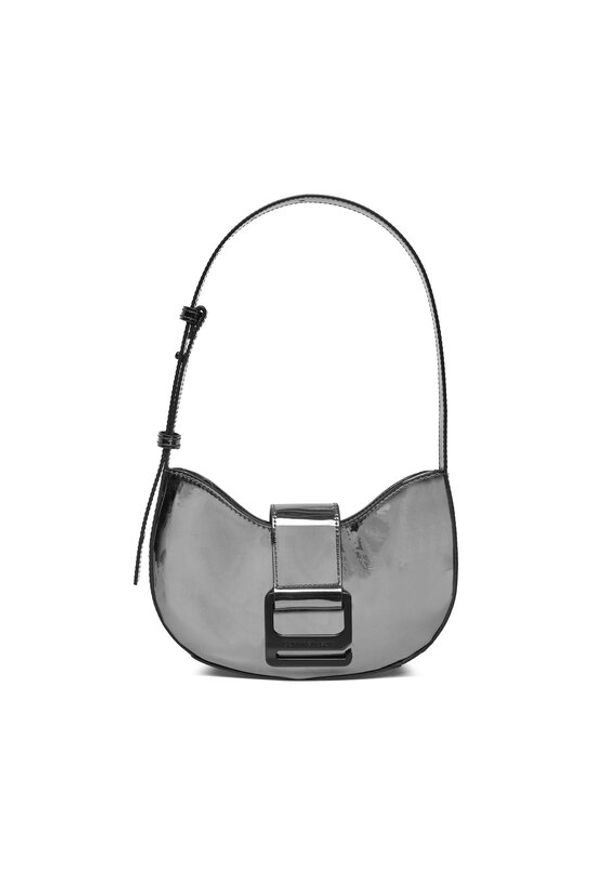 Calvin Klein Jeans Torebka Off Duty Round Shoulderbag22 H K60K611474 Czarny. Kolor: czarny. Materiał: skórzane