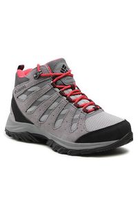 columbia - Columbia Trekkingi Redmond III Mid Waterproof BL0168 Szary. Kolor: szary. Materiał: skóra, zamsz #4