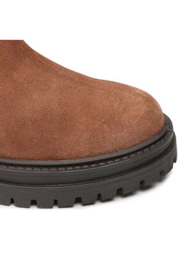 Geox Botki D Iridea D D26HRD 0226W C0183 Brązowy. Kolor: brązowy. Materiał: zamsz, skóra