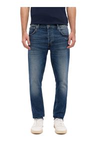 Męskie Spodnie Jeansowe Mustang Style Toledo Tapered Denim Blue 1016325 5000 434 #1