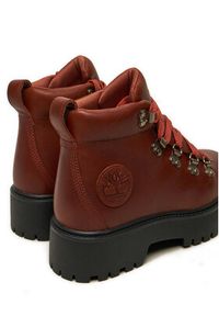 Timberland Trapery Stone Street Mid TB0A27VJEM61 Brązowy. Kolor: brązowy. Materiał: skóra. Styl: street #5