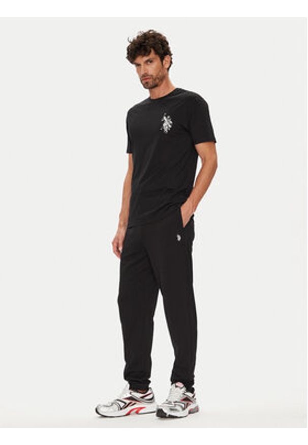 U.S. Polo Assn. Spodnie dresowe MUP4416 Czarny Relaxed Fit. Kolor: czarny. Materiał: bawełna
