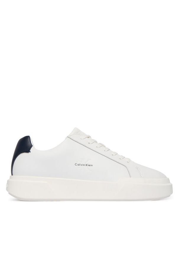 Sneakersy Calvin Klein. Kolor: biały