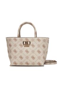 Guess Torebka Emelie Logo Mini HWGP99 28750 Écru. Materiał: skórzane #1