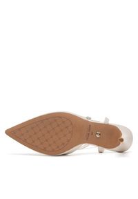 Nine West Szpilki CD23029-3 Biały. Kolor: biały. Materiał: materiał, syntetyk. Obcas: na szpilce #7