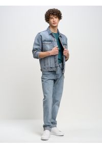 Big-Star - Spodnie jeans męskie Harper 211. Kolor: niebieski #6