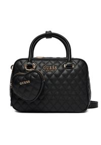 Guess Torebka Atabey HWQG98 94050 Czarny. Kolor: czarny. Materiał: skórzane #1