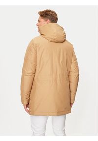 Woolrich Kurtka puchowa CFWOOU0487MRUT0001 Beżowy Regular Fit. Kolor: beżowy. Materiał: syntetyk