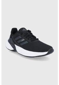 Adidas - adidas Buty Response SR kolor czarny. Zapięcie: sznurówki. Kolor: czarny. Materiał: guma. Sport: bieganie