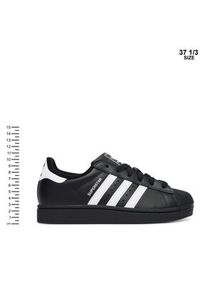 Adidas - adidas Sneakersy Superstar II J JH9977 Czarny. Kolor: czarny. Materiał: skóra. Model: Adidas Superstar #4