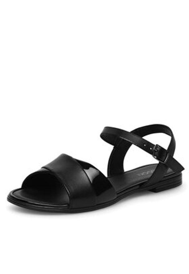 Lasocki Sandały ARENA RST-ARENA-76 Czarny. Kolor: czarny. Materiał: skóra