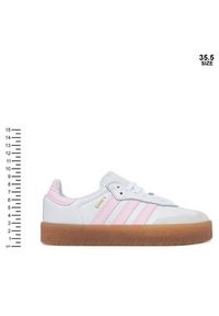 Adidas - adidas Sneakersy Sambae JQ1237 Biały. Kolor: biały. Materiał: skóra #8