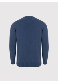 Pako Lorente - PAKO LORENTE – Niebieski męski sweter w serek. Typ kołnierza: dekolt w serek. Kolor: czerwony, niebieski, zielony. Materiał: bawełna. Sezon: wiosna #6