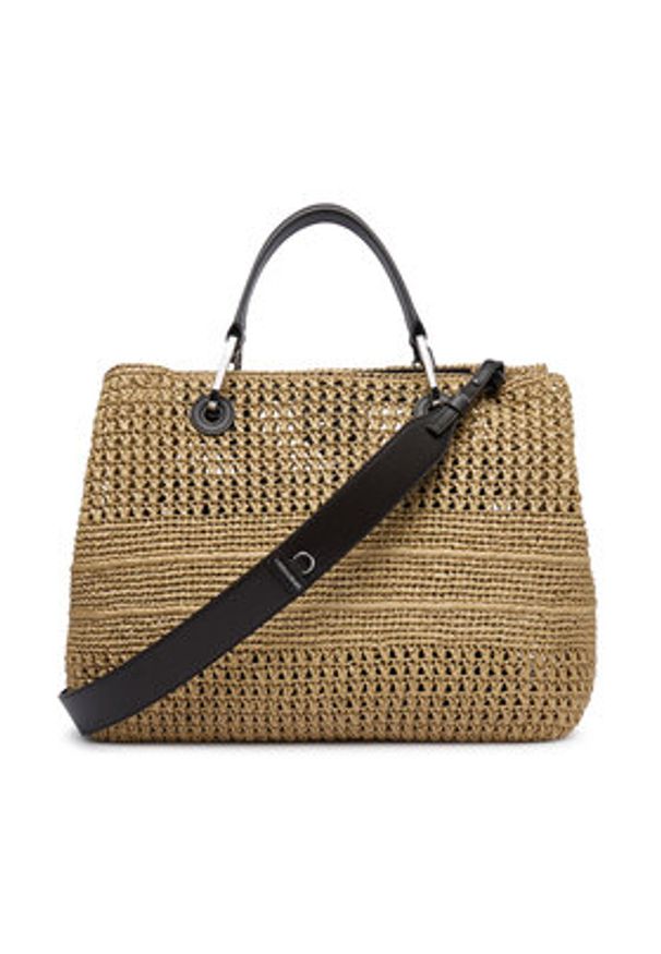 Emporio Armani Torebka EW000360 AF21022 U1073 Beżowy jasny. Kolor: beżowy