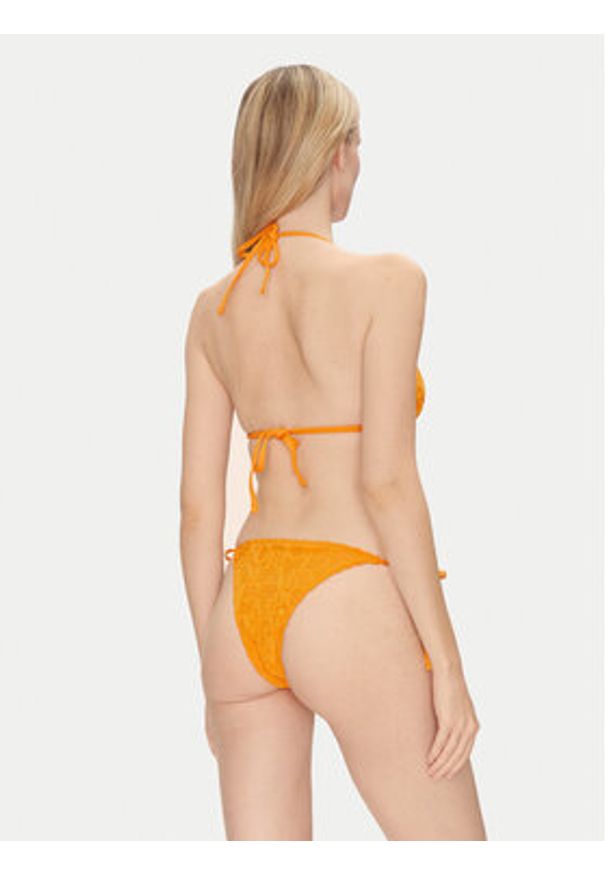 Emporio Armani Bikini EW000786 AF12185 F3003 Pomarańczowy. Kolor: pomarańczowy. Materiał: syntetyk