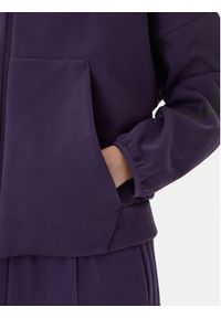 Adidas - adidas Bluza Z.N.E. KC4569 Fioletowy Loose Fit. Kolor: fioletowy. Materiał: bawełna #4
