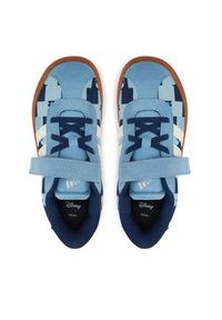 Adidas - adidas Sneakersy Disney Mickey VL JH6077 Granatowy. Kolor: niebieski. Materiał: skóra. Wzór: motyw z bajki #3